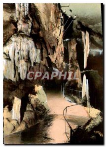 Modern Postcard The Pyrenees The Betharram Caves Hallway