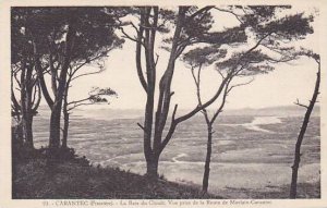 France Carantec La Baie du Clouet Vue prise de la Route de Morlaix Carantec