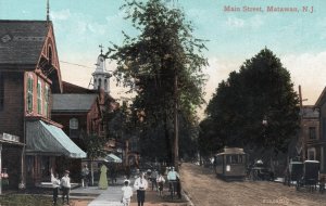 12594 Trolley Car on Main Street, Matawan, New Jersey