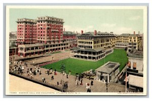 Vintage 1930's Linen Postcard Chalfonte Hotel Atlantic City New Jersey