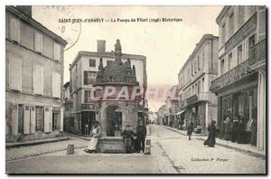 Saint Jean d & # 39Angely Old Postcard Pump Pillory (1546) history