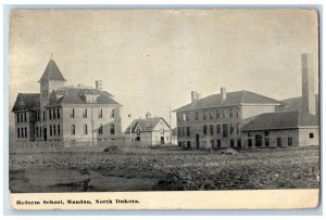 Mandan North Dakota ND Postcard Reform School Building Exterior c1920's Antique
