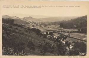 France Postcard - Marcigny - La Vallee De Semur Une Des Belles - Ref  ZZ5793