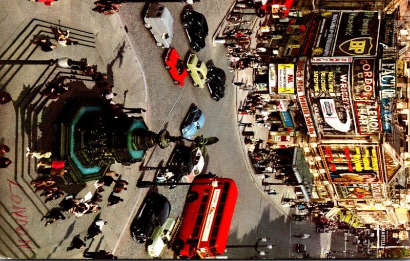 England London Piccadilly Circus 1966