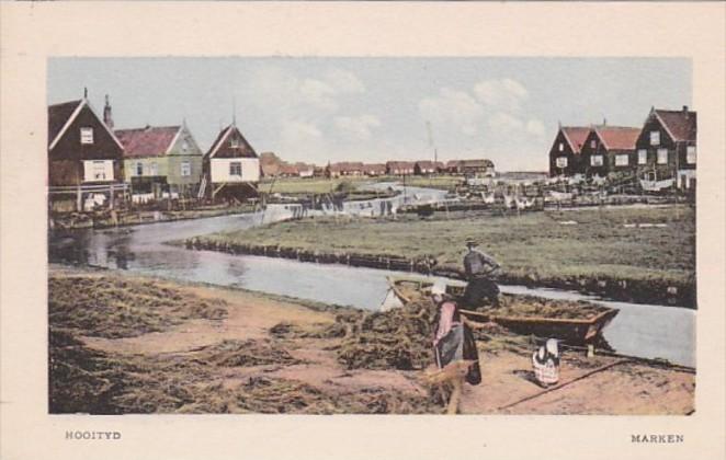 Netherlands Marken Hooityd Bog Scene