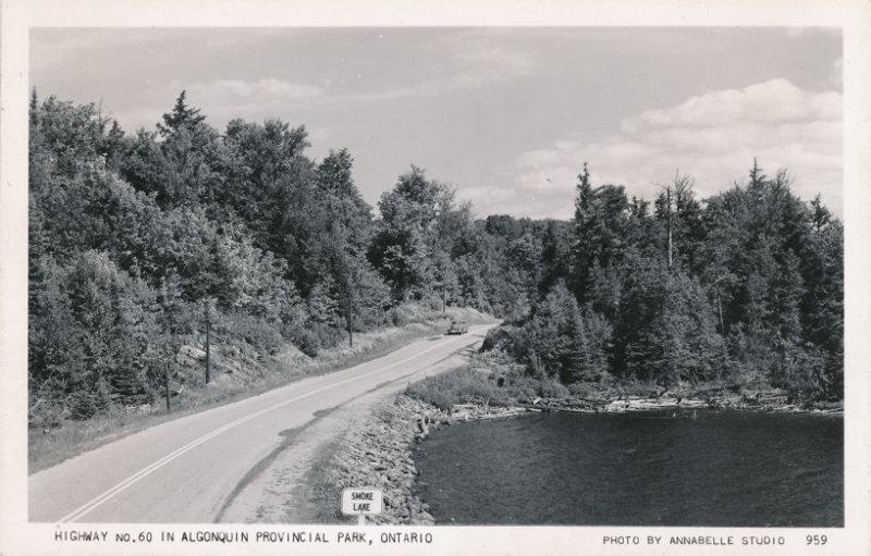 RPPC Highway along Smoke Lake - Algonquin Provincial Park, Ontario, Canada
