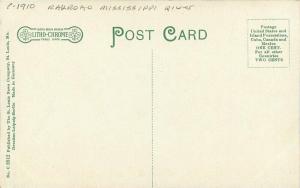 C-1910 Railroad Mississippi River Sr Louis News Postcard 5039 