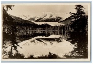 c1920's Auk Lake Mountain View Near Juneau Alaska AK RPPC Photo Postcard