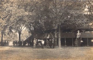 RPPC, c.'12, Chautaqua Grounds, Camp Point,IL, from Quincy IL, #21,Old Post Card