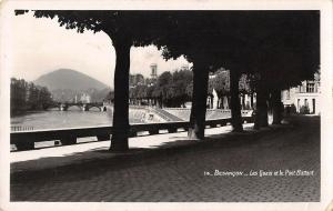 BR92785 besancon les quais et le pont battant real photo  france