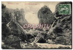 Old Postcard Gorges of Tarn Not Souel