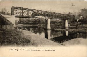 CPA BESANCON - Pont du Chemin de fer de MORTEAU (299852)