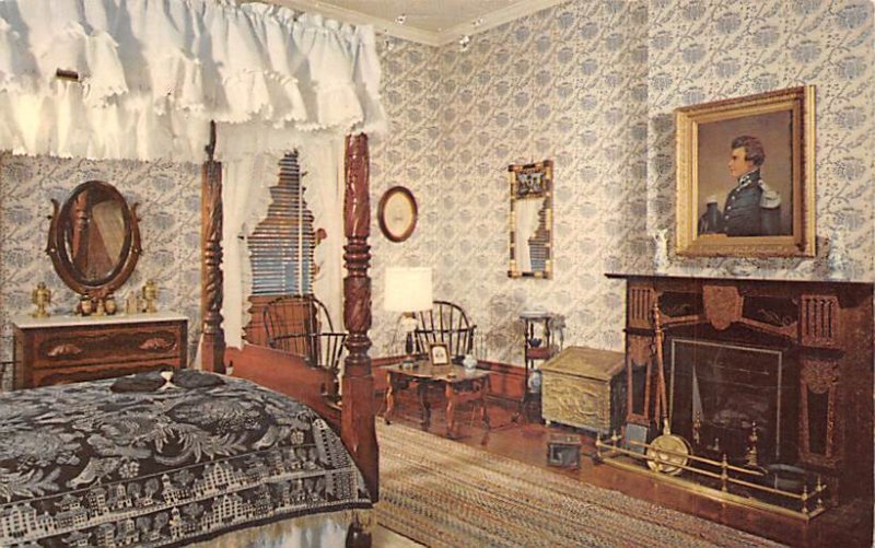 Rutherford B. Hayes Residence, Spiegel Grove Sardis Birchard Bedroom - Fremon...