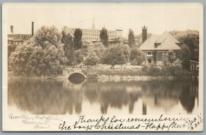 HAVERHILL MA POST OFFICE ANTIQUE REAL PHOTO POSTCARD RPPC