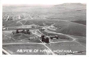 Air View in Havre, Montana