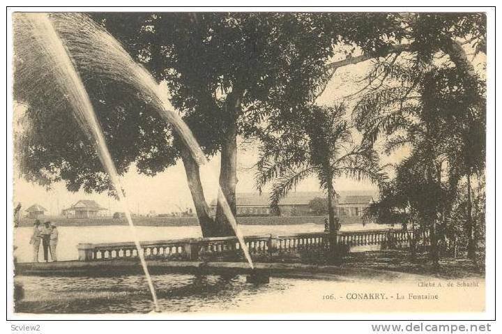 La Fontaine, Conakry, Guinea, Africa, 1900-1910s