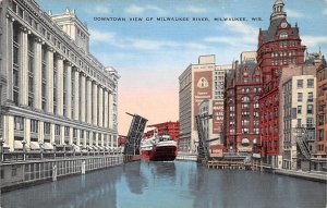 Milwaukee River View - Milwaukee, Wisconsin WI