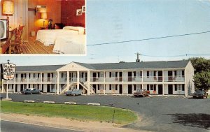 Neptune New Jersey 1967 Postcard The Betsy Ross All Colonial Motel