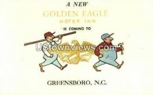 Golden Eagle Motor Inn - Greensboro, North Carolina NC  