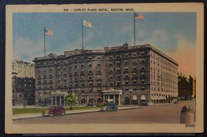 Boston, MA - Copley Plaza Hotel - 1947