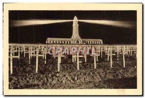 Old Postcard Douaumont Ossuary Lighthouse Army