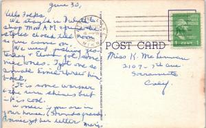 NORTHERN MINNESOTA    LARGE LETTER LINEN   1948    Postcard