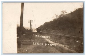 c1910's Taking Water Mayers Oklahoma OK RPPC Photo Unposted Antique Postcard