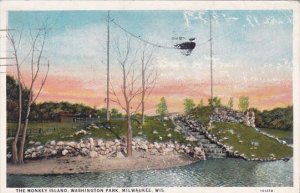 Wisconsin Milwaukee The Monkey Island Washington Park 1927