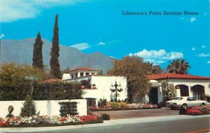 Postcard United States Palm Springs California Liberace's home
