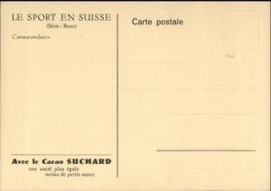 Suisse Swiss Boxing Caricatures Boxers Chocolats Suchard Set 6 Postcards gfz