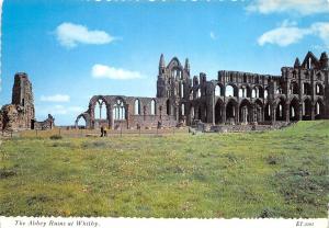 B87445 the abbey ruins at    whitby   uk 