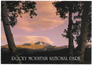 US Colorado. Longs Peak.  Mint Card. Beautiful Colorado.