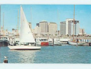 1967 Boat & Yacht Basin & Buildings Corpus Christi Texas TX Q3619