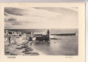 BF27481 p o collioure l eglise de st vincent et la jete france  front/back image