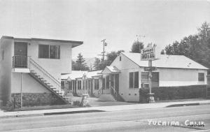 1940s Sunset Motel YUCAIPA CALIFORNIA Burian's postcard 5065
