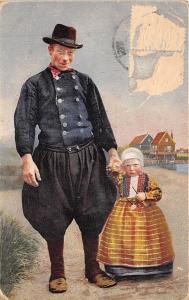 B94883 zeeland netherlands types folklore costumes child