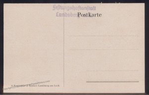 3rd Reich Germany 1924! Adolf Hitler Landsberg am Lech Prison Cachet Card 93527