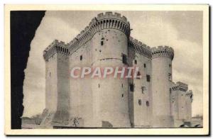 Old Postcard Tarascon Chateau