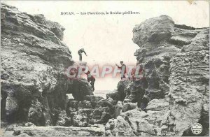 Old Postcard Royan -The PIERRIERES the perilous Breche