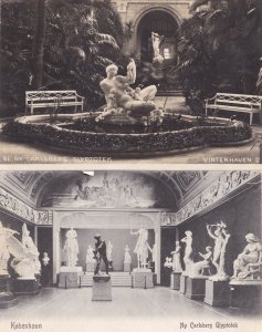 NY Carlsberg Glyptotek 2x Old Denmark Postcard s