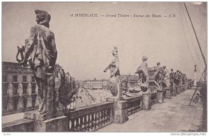 Grand Theatre: Statues Des Muses, Bordeaux (Gironde), France, 1900-1910s