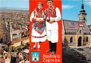 B69386 Croatia Zagreb traditional costumes multiviews