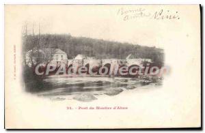 Postcard Old Moutier D'Ahun Bridge