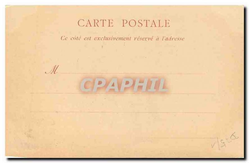 Old Postcard Paris Place Vendome