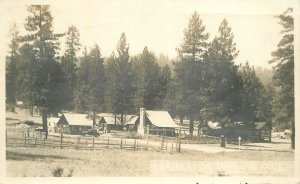 Postcard RPPC California Big Bear IS Ranch 1923 23-7648