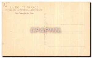 Old Postcard La Douce France Provence Landscape And Stones View d & # 39ensem...