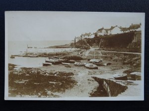 Cornwall PORTSCATHO Harbour & Village - Old RP Postcard by OPIE Ltd.