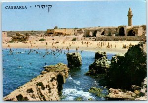 M-38464 Ruins Of Old Harbor Caesarea Israel