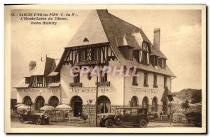 Old Postcard Sables d & # 39Or Pines L & # 39Hostellerie De Diane Automotive