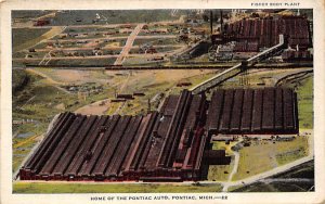Fisher Body Plant Home Of The Pontiac Auto - Pontiac, Michigan MI  